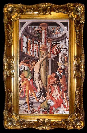 framed  Jerg Ratgeb Flagellation of Christ, ta009-2